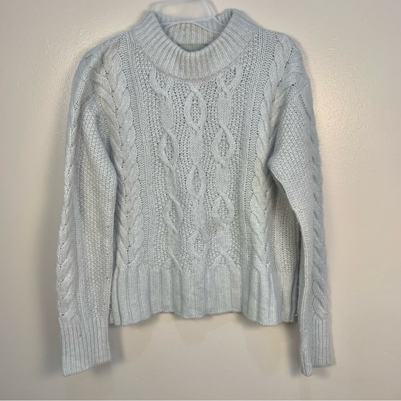 Everlane Sweaters - Everlane Cloud Cable Knit Alpaca Wool Blend Crew Neck Sweater